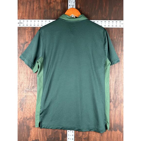 Nike Baylor‎ Bears Sideline Polo Shirt Green Gold 34418X-BX1 Mens Large NCAA EUC - Picture 8 of 8